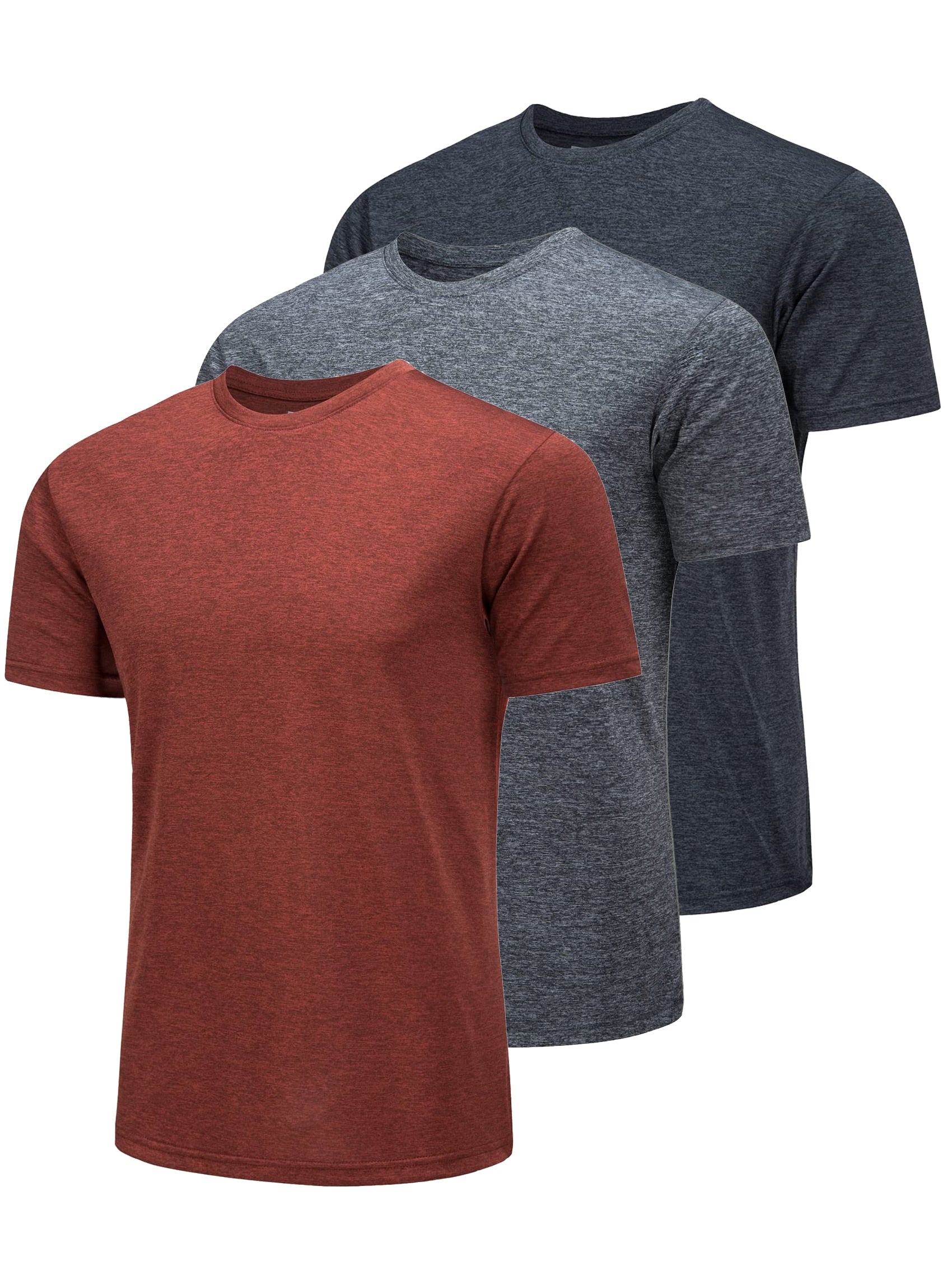 Mens Crew Neck Short Sleeve Shirts Package 12