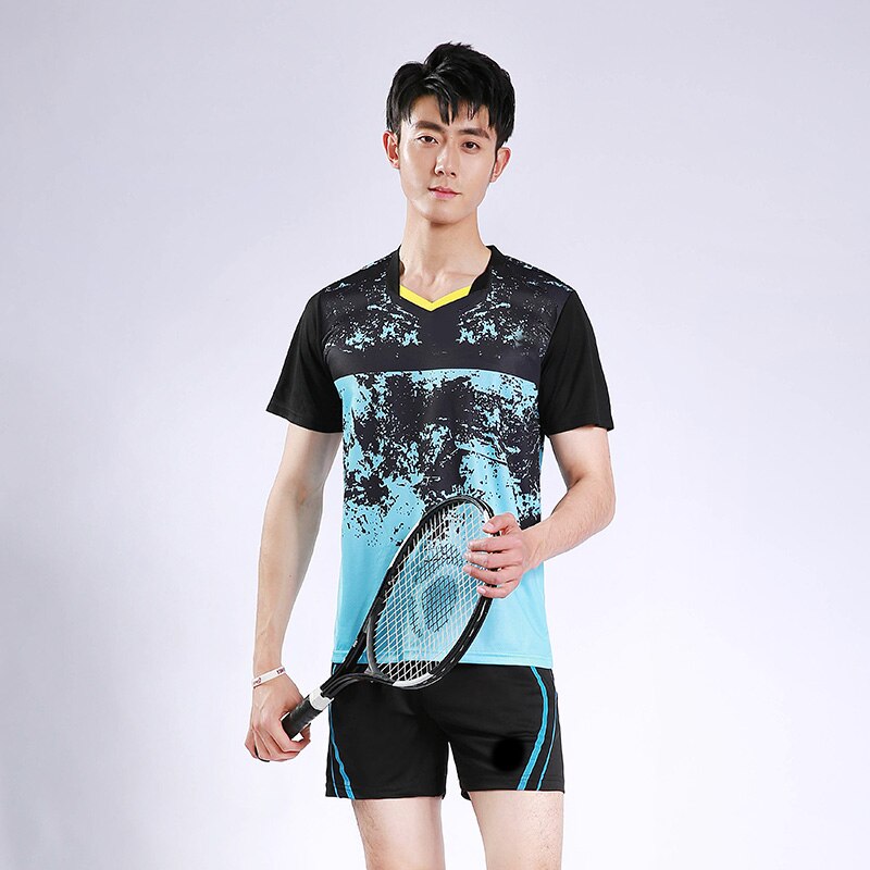 New Unisex Tennis Shirts Blue (set)