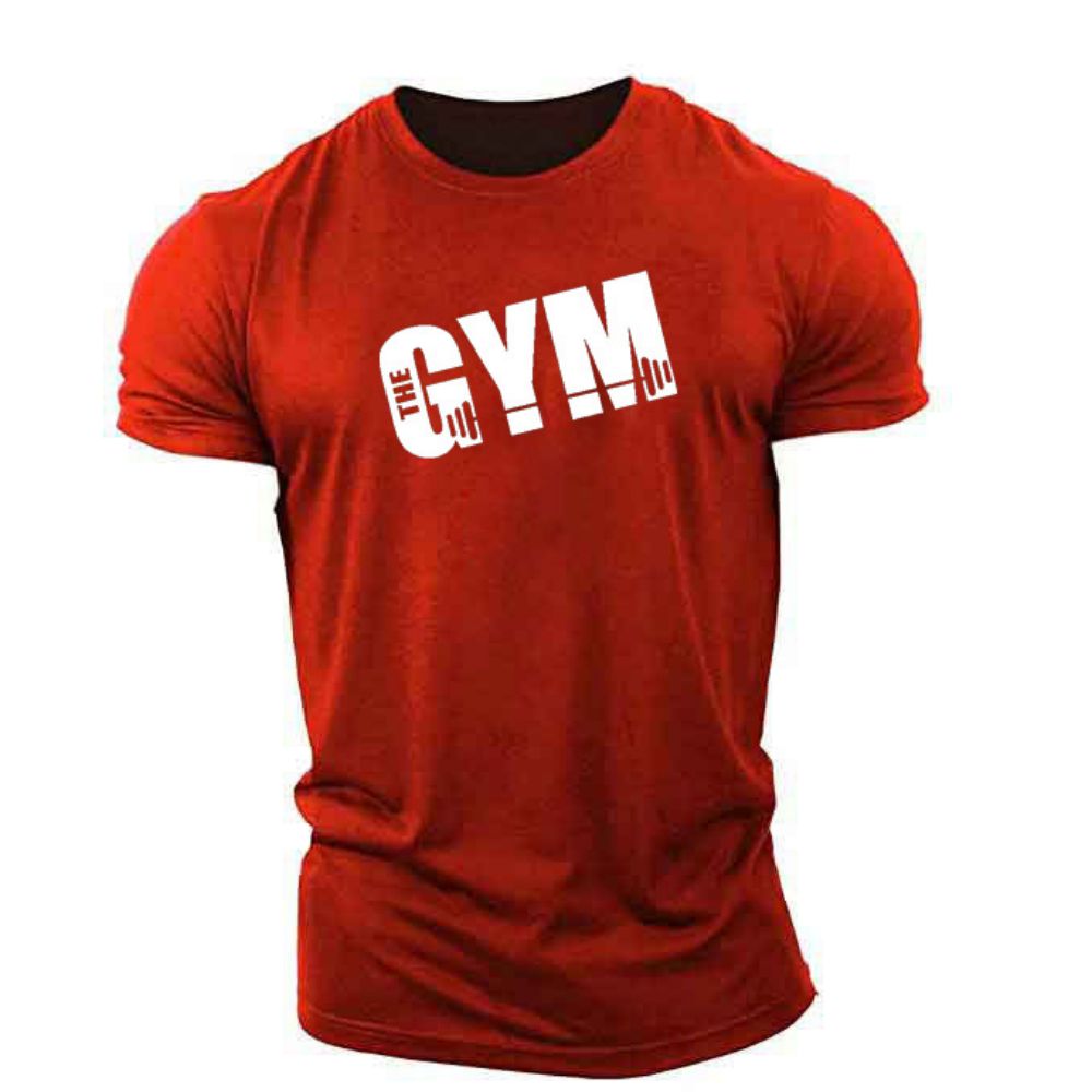 Men 3d GYM Muscle Pattern Tops YR01288