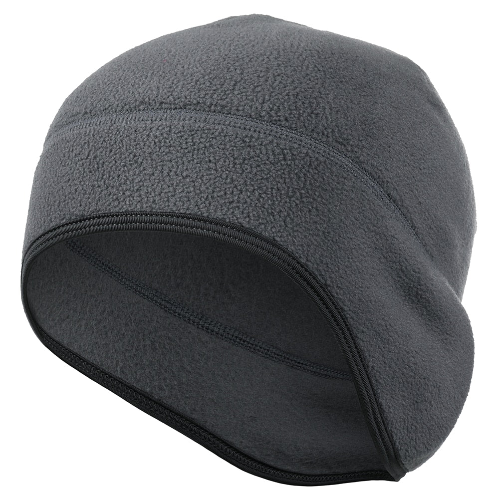 Winter Thermal Running Sports Hats Gray