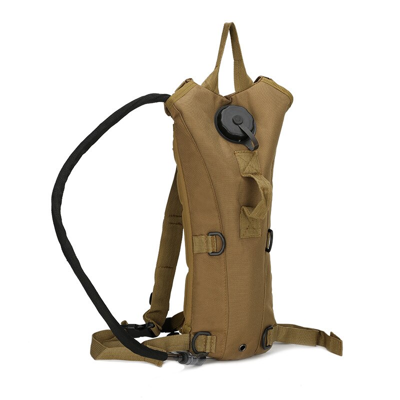 Outdoor Sports Mountaineering Drinking Bags Soil color 7x4x38cm