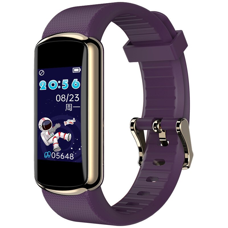 Fitness Waterproof Smartwatch Purple