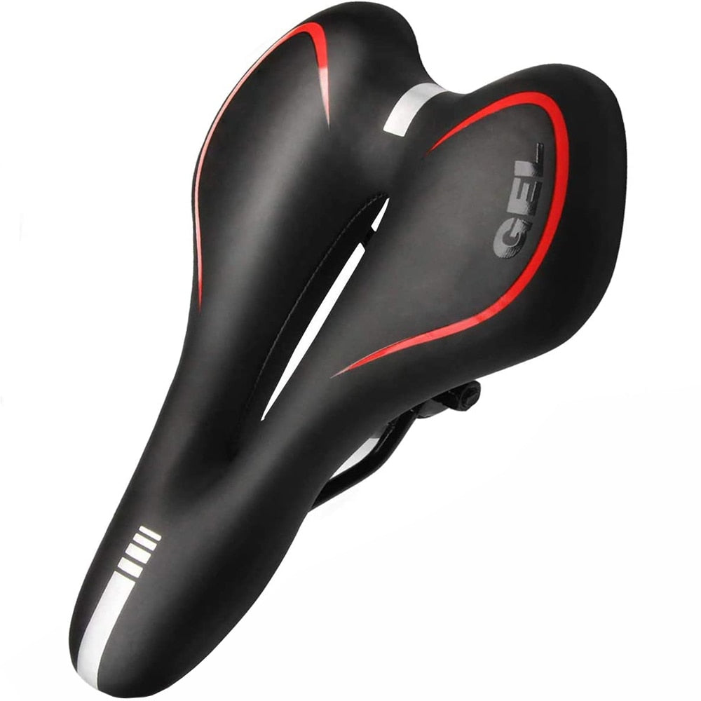Soft Comfortable Cycling Seat Type B Red