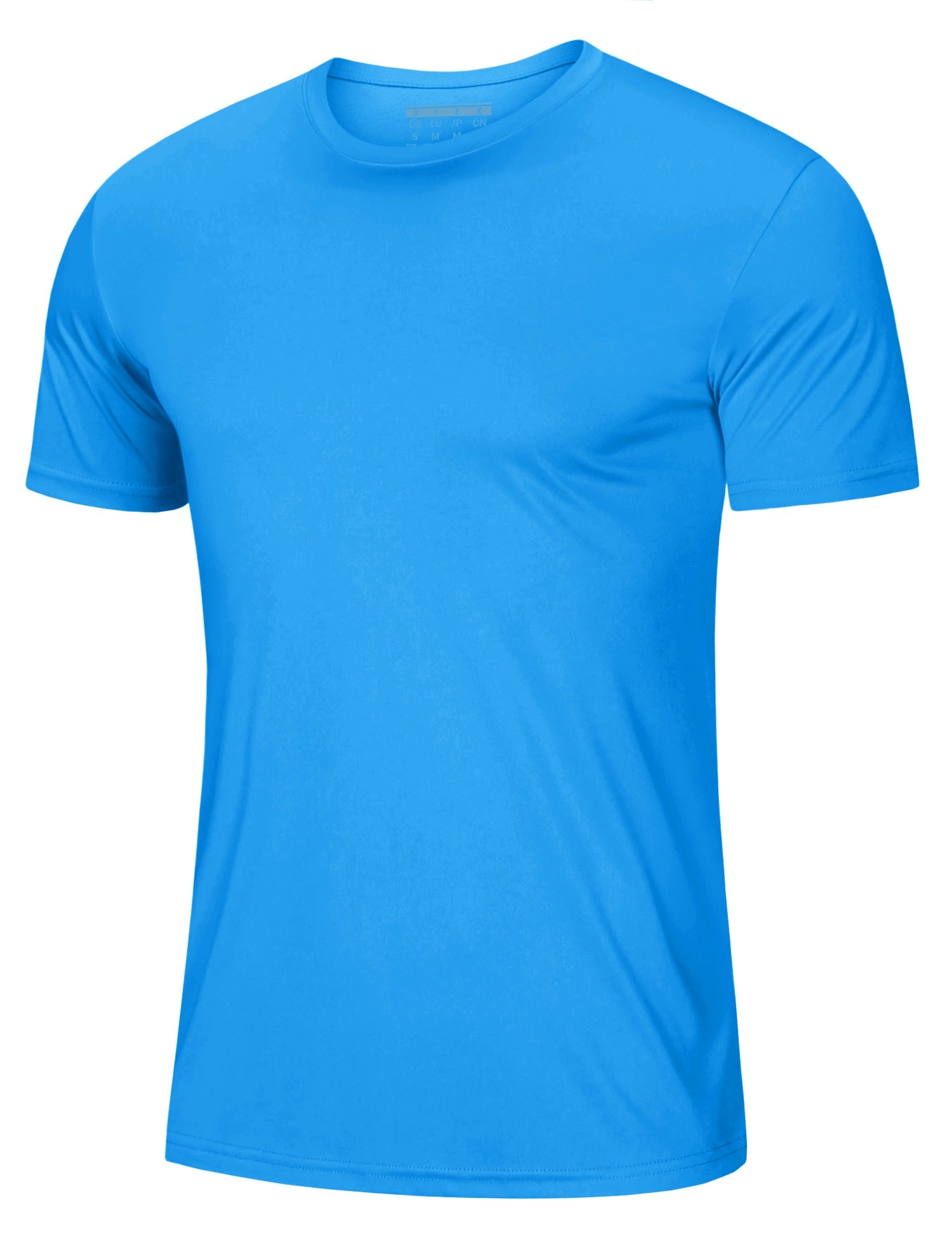 Men's Anti-UV Skin Sun Protection Shirts Cerulean