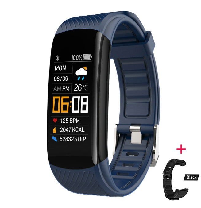 C5S Smart Wristband Fitness Tracker Blue str