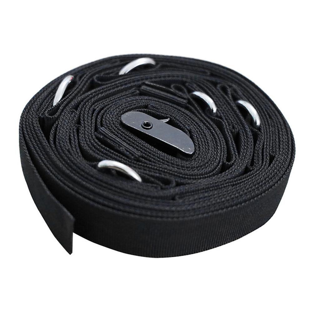 Home Gym Door Anchor Strap Black