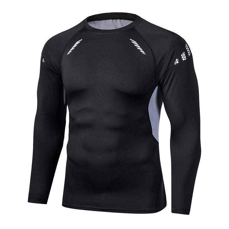 Mens Sport Fitness Compression Shirt