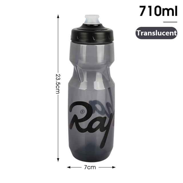 Fitness Running Lock Cup Water Bottle Translucent 710ml