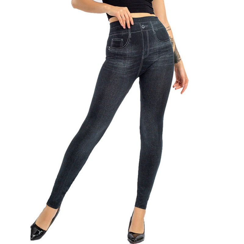 High Waist Women Gym Pants PD394 Black