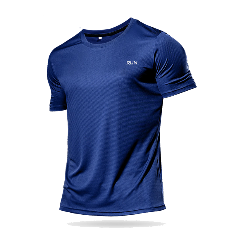 Multicolor Summer Short Sleeve Sport Shirt Blue