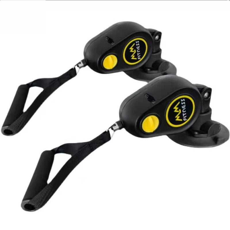 Fitness Pull Rope Trainer With Suction Cups 2PCS