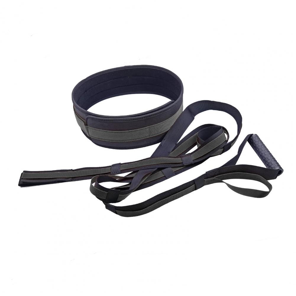 Fitness Equipment Double Resistance Band Black