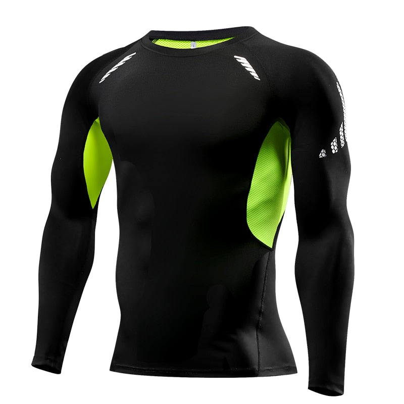 Mens Sport Fitness Compression Shirt