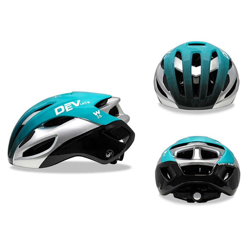 Cycling Ultralight Helmet 036-2 Black Blue L 57-61CM