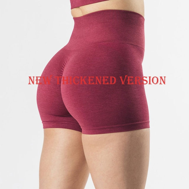 Women High Waist Sport Shorts