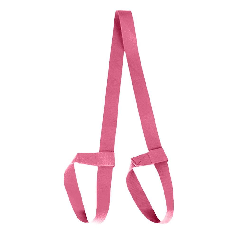 Adjustable Yoga Mat Straps Pink