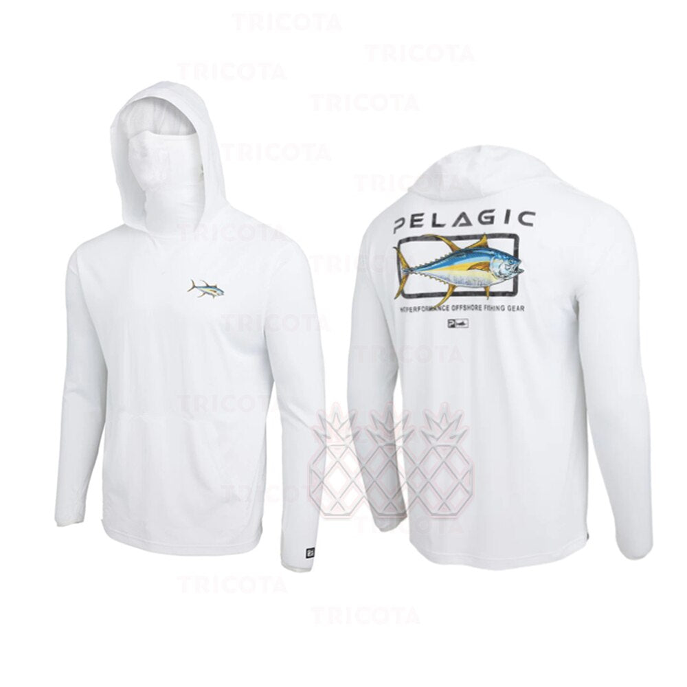 Men Fishing Hoodie Climb Top