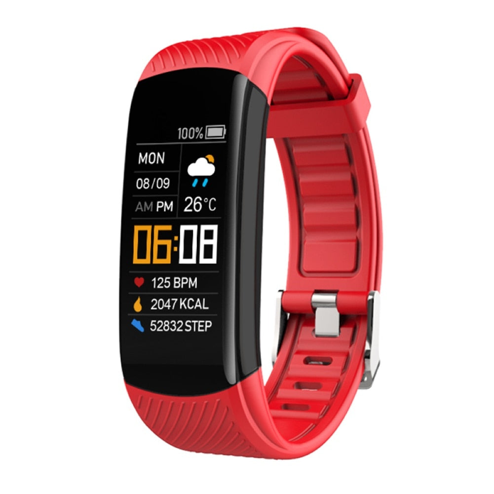 C5S Smart Wristband Fitness Tracker Red