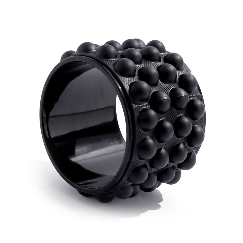 New Premium Foam Yoga Roller Black