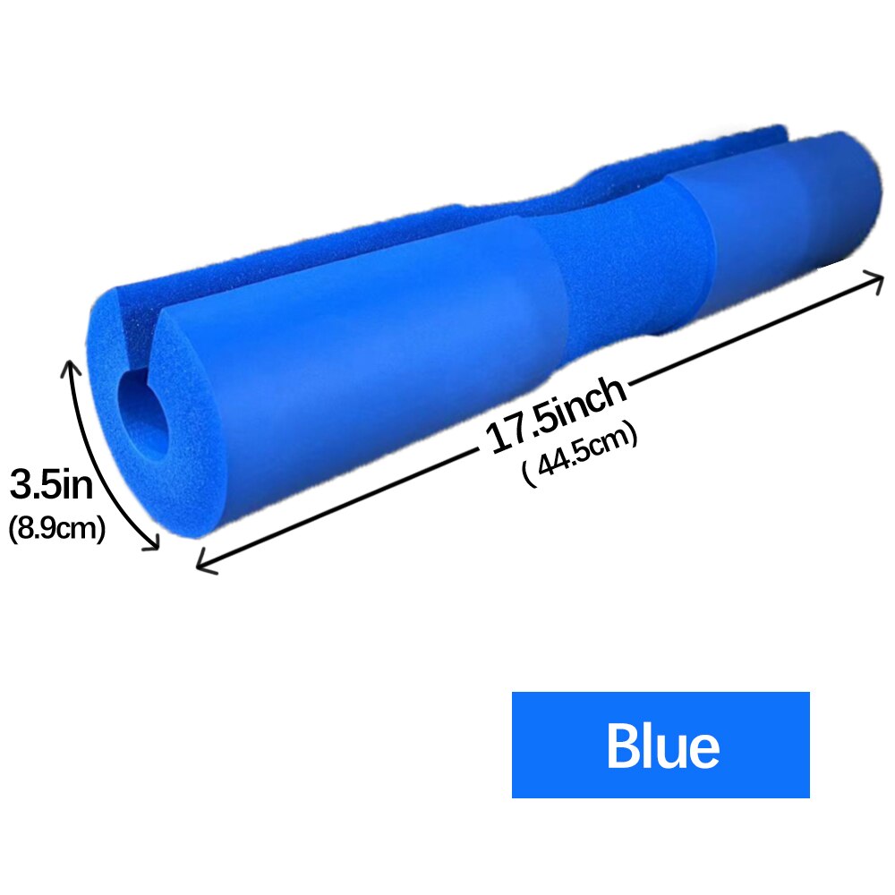 Shoulder Protective Barbell Squat Pad Blue