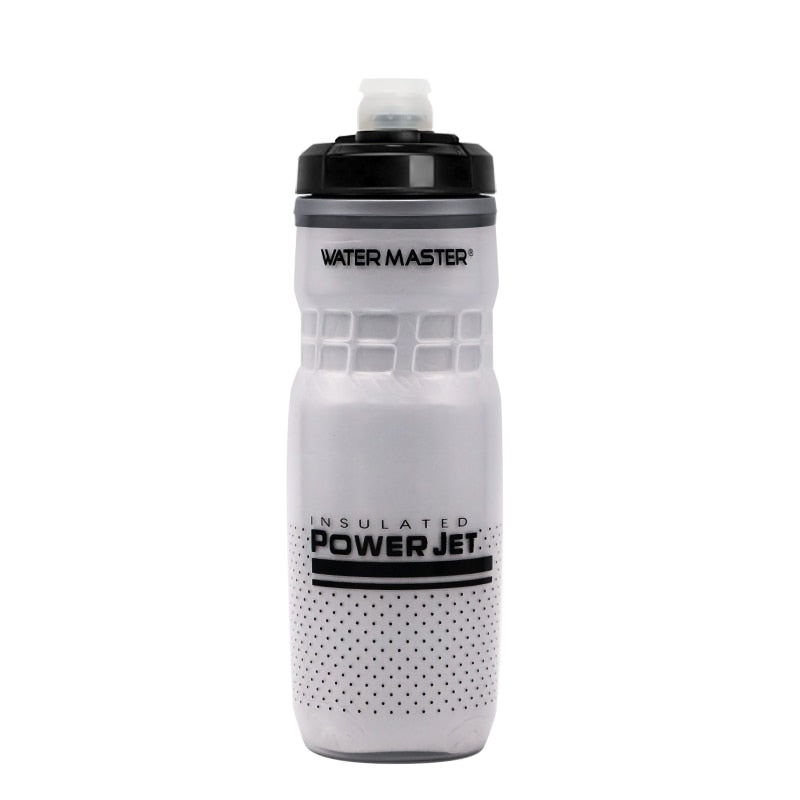 Double Layer Sports Water Bottle White