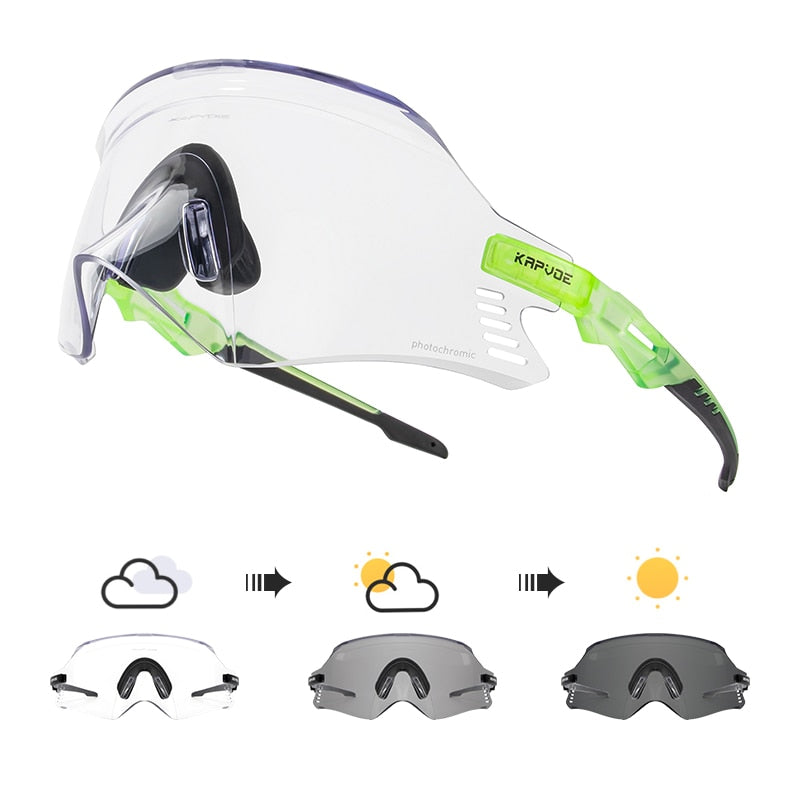 Photochromic bike cycling Sunglasses 16 Photochromic-1lens