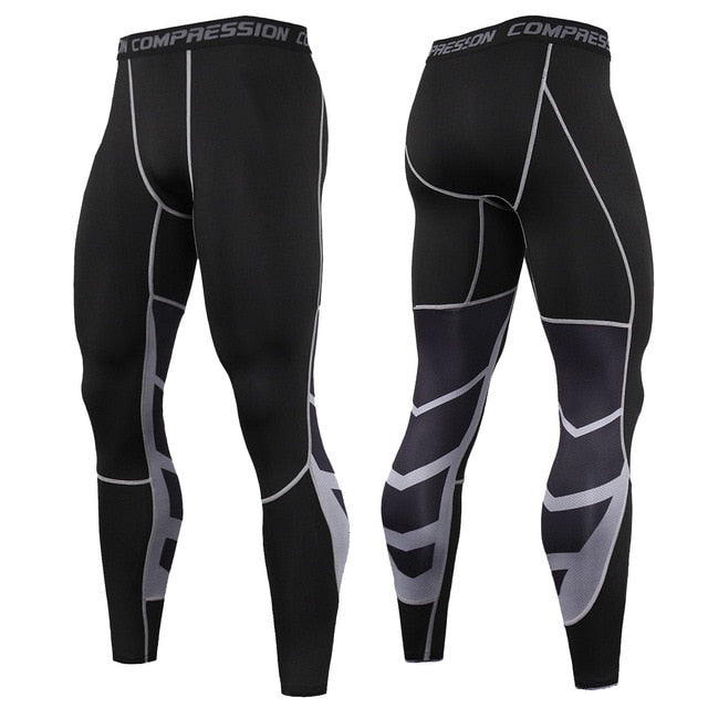 Men Gym Compression Leggings