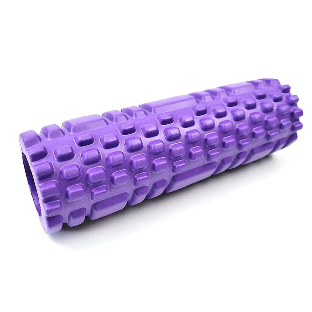 Exercise Back Massage Roller purple