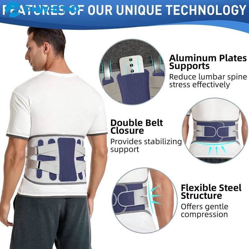 Widen Steel Keel Waist Back Pain Brace