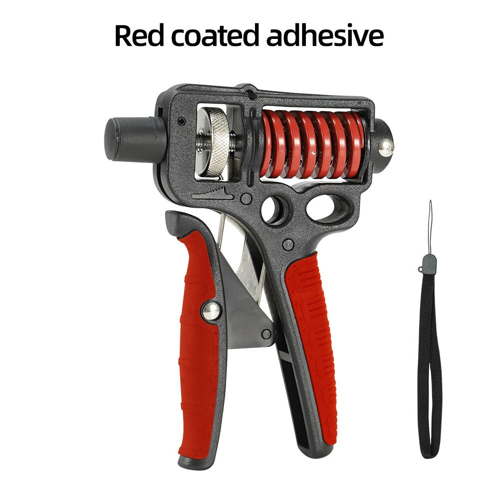 Gym Double-layer Hand Gripper 5-120kg Red