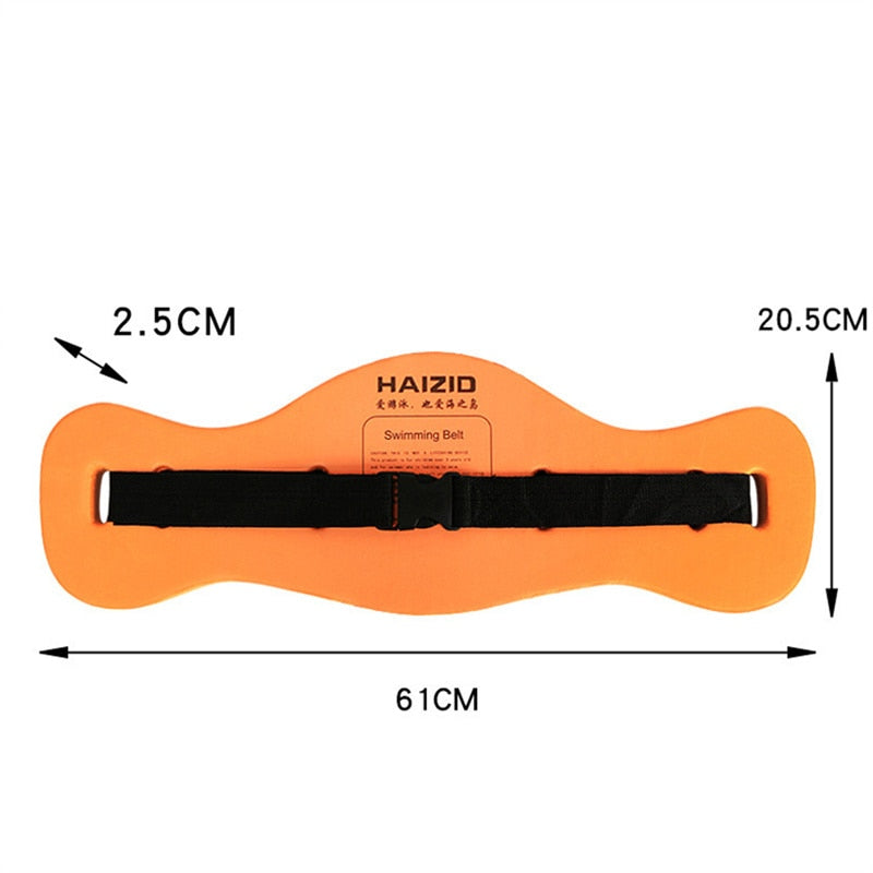 Portable Safety Swim Floating Belt Orange