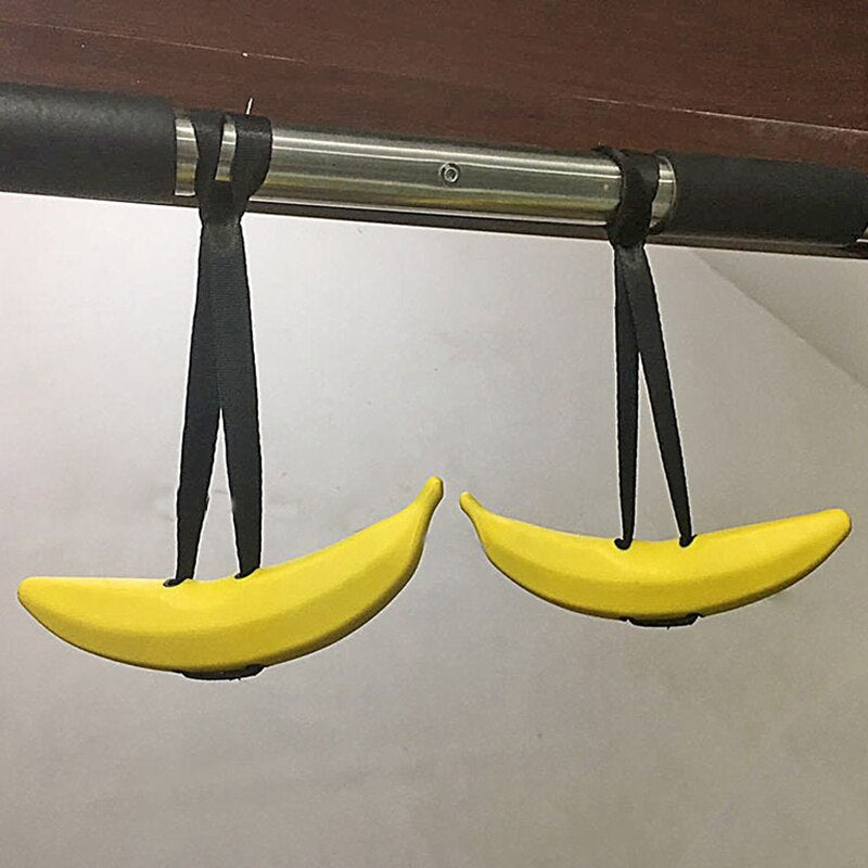 Banana Ox Horn Gym Barbell Bar Handle