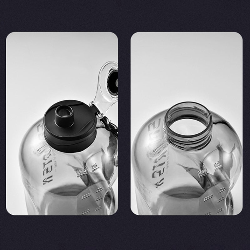2.7L/1.7L Large Capacity Water Bottle