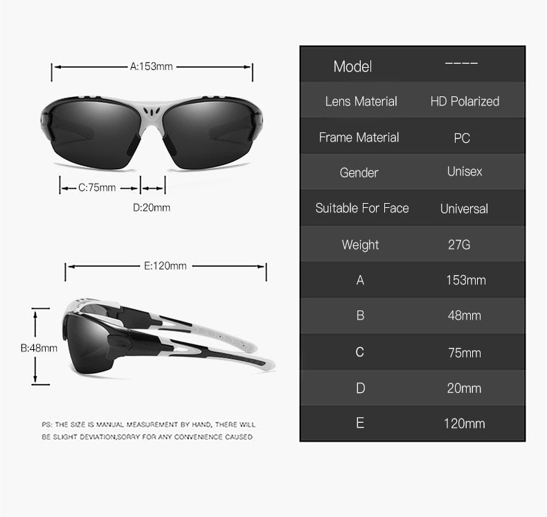 Men Women Polarized Sunglasses