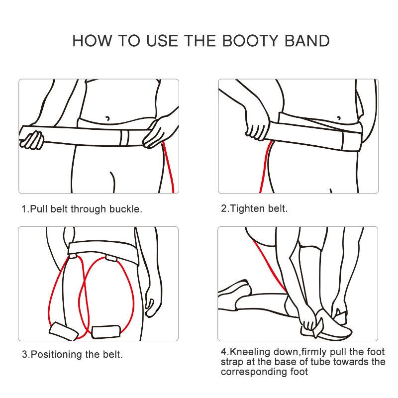 Leg Strength Booty Elastic Bands