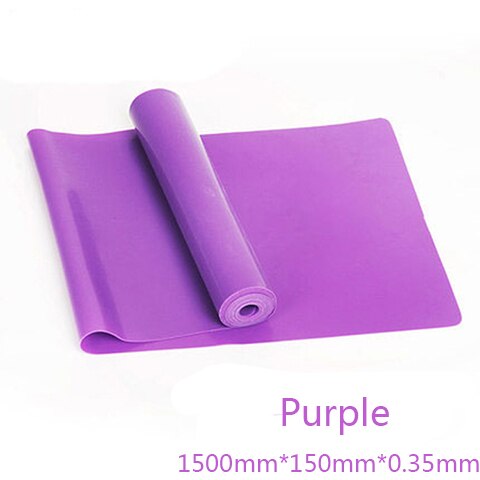 Home Workout Crossfit Rubber Pull Band YJ33-Purple-150CM