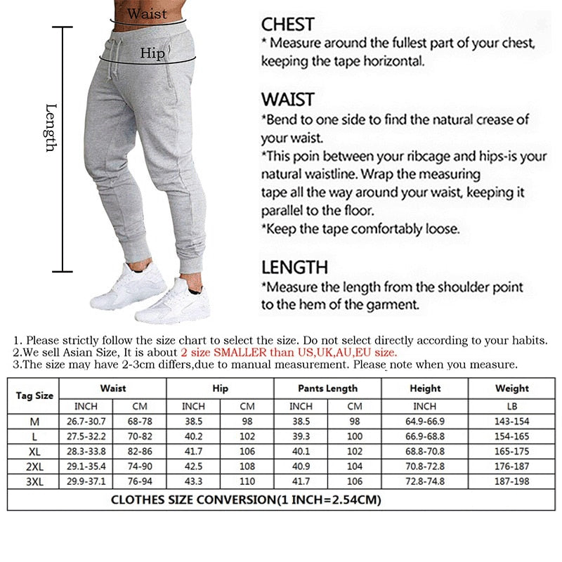 Men Gym Sports Sweatpants