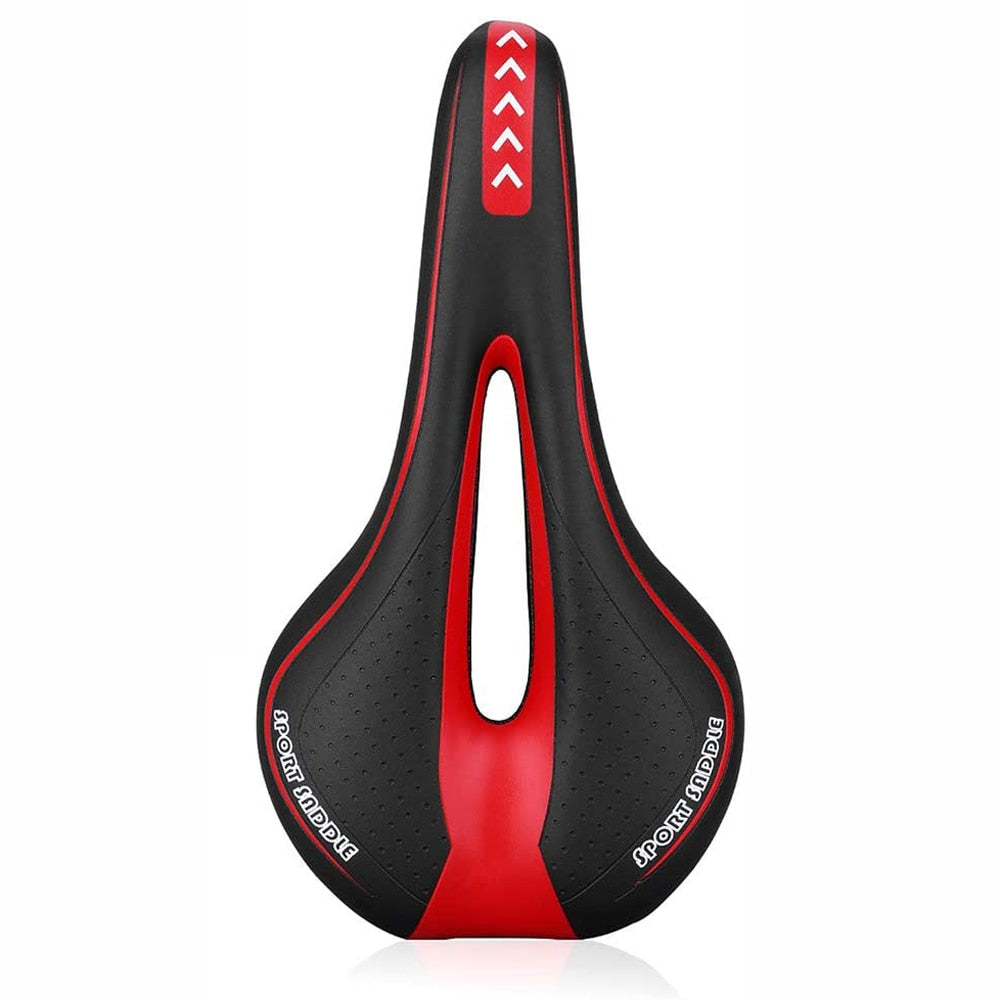 Soft Comfortable Cycling Seat Type D Red