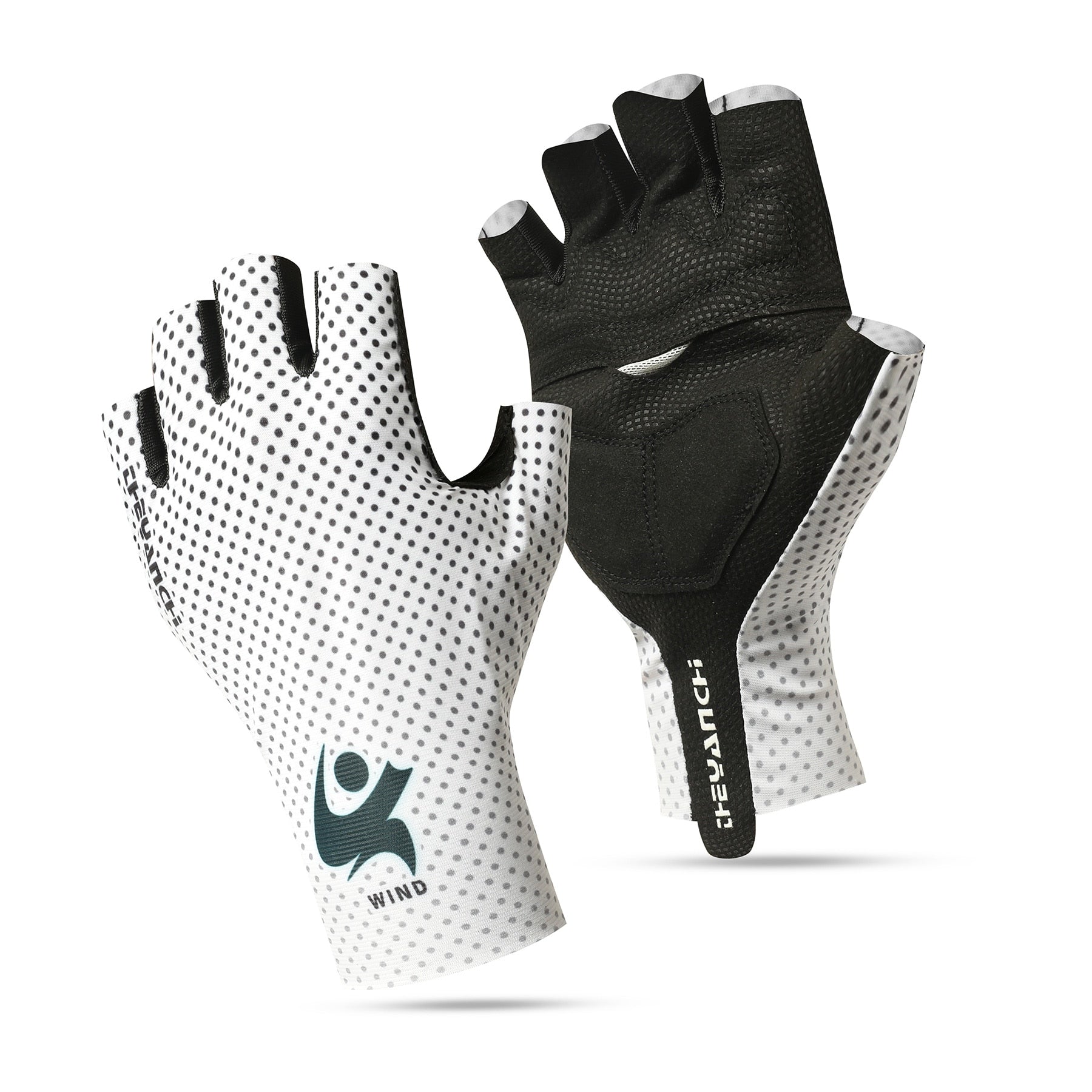 Men Summer Cycling Gloves D152-Half White