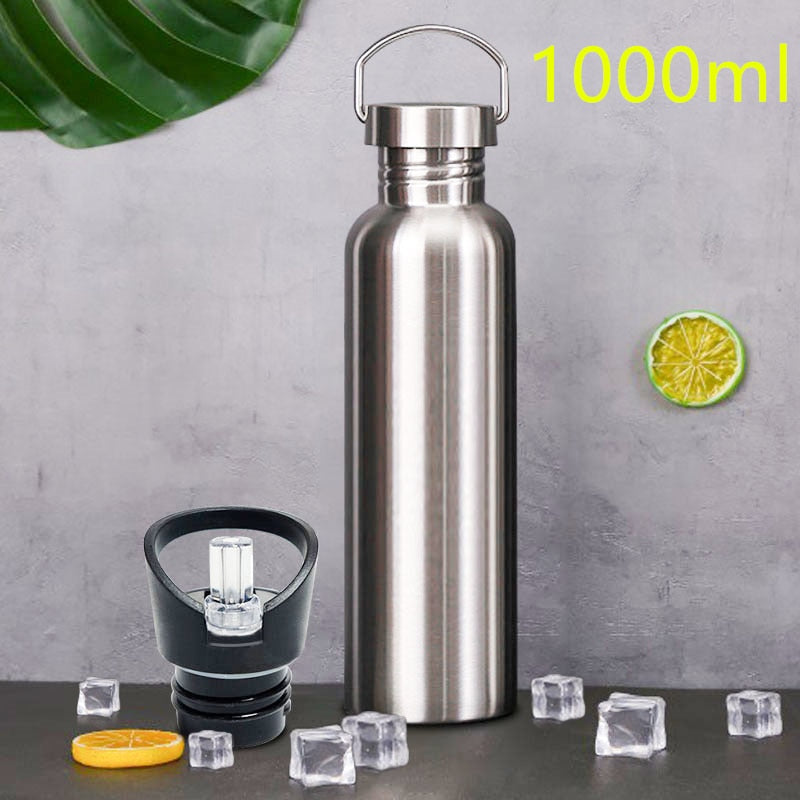 Stainless Steel Sports Water Bottle 1000ml