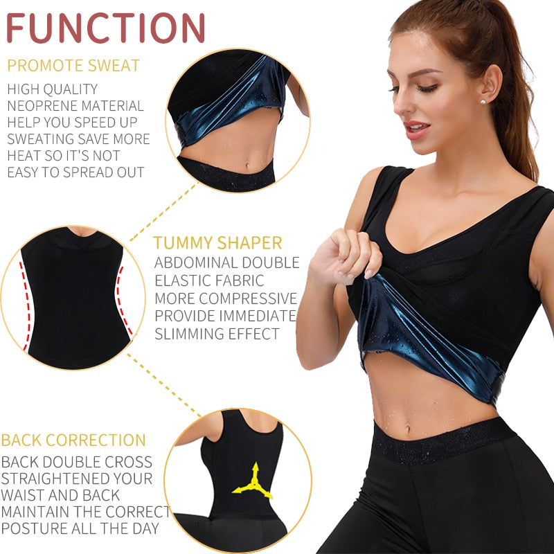 Women Thermo Sweat Vest