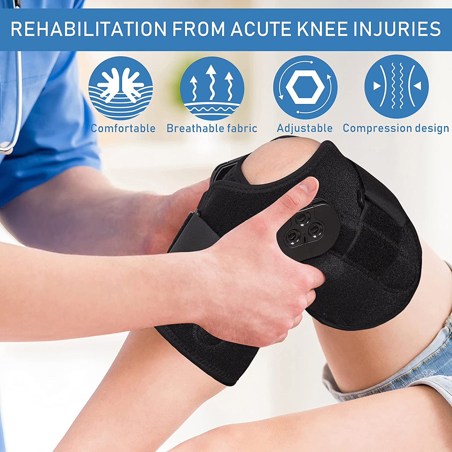 Adjustable Hinged Knee Brace