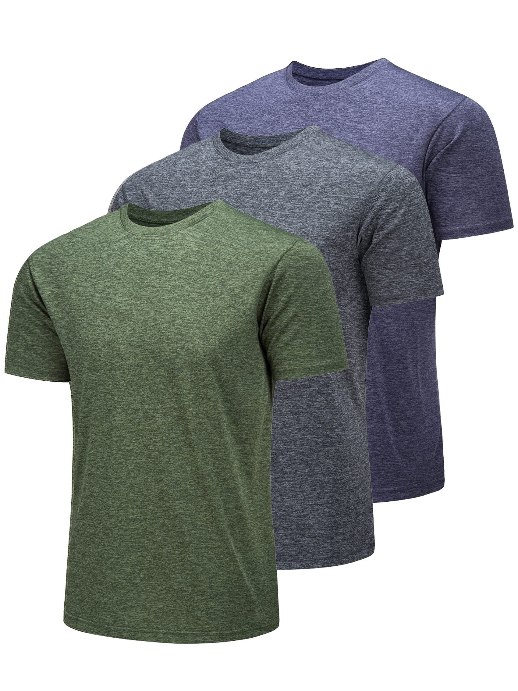 Mens Crew Neck Short Sleeve Shirts Package 2