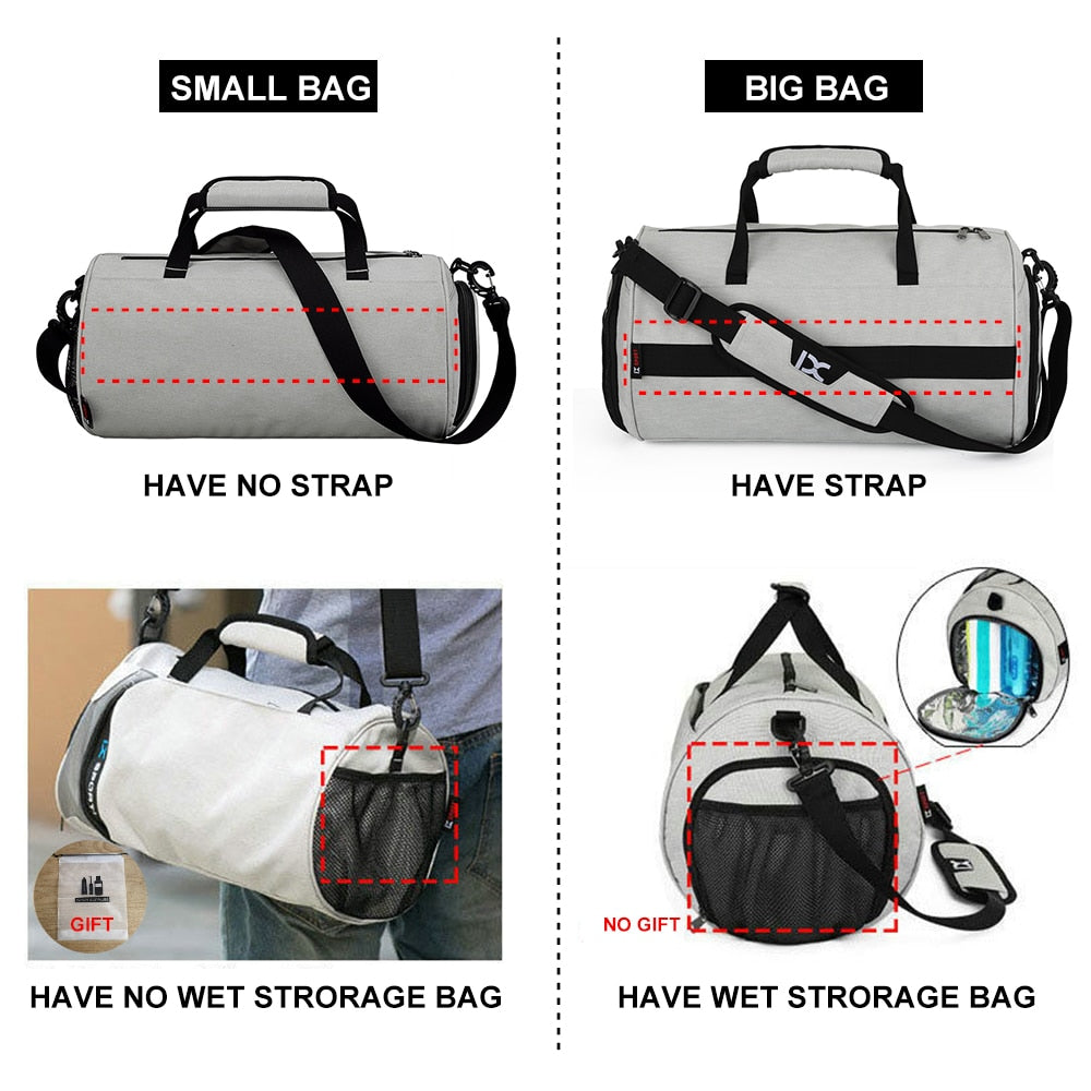 Men Gym Fitness Travel Bag