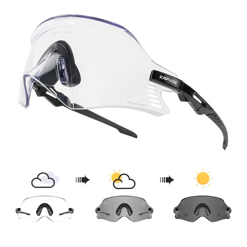 Photochromic bike cycling Sunglasses 02 Photochromic-1lens