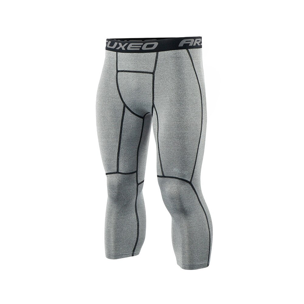 Men GYM Fitness Training Pants K75 Grey