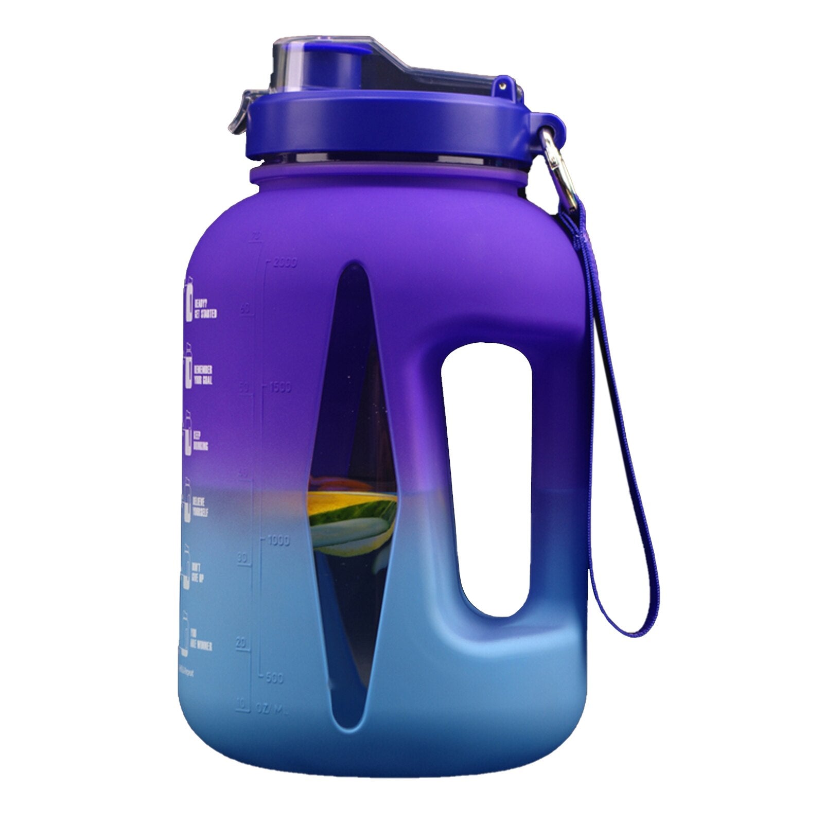 Time Marker 2.2L Large-capacity Water Bottle B CN