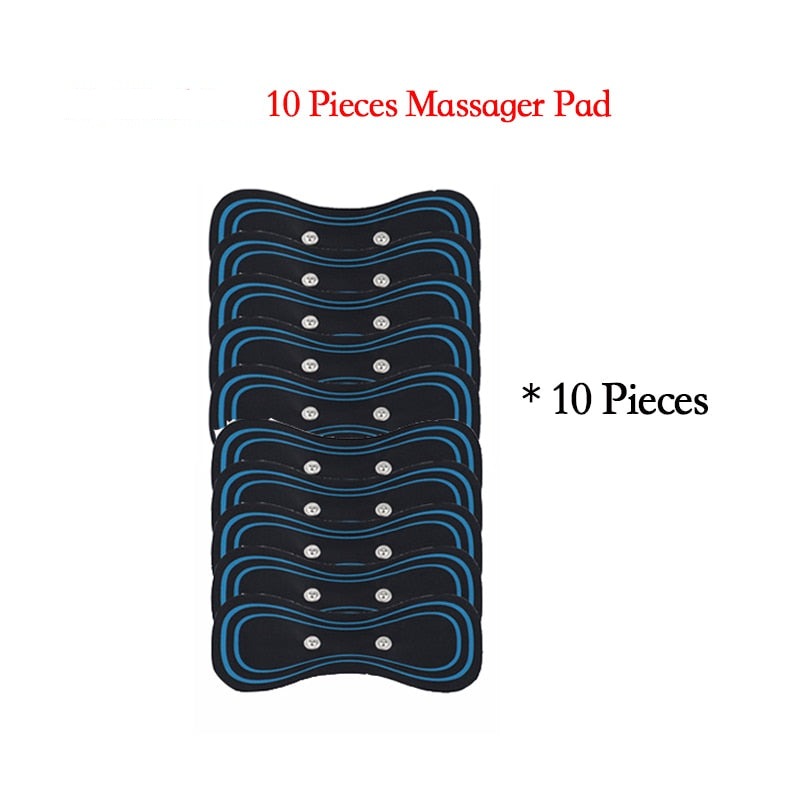 Portable Mini Electric Massager 10 PAD