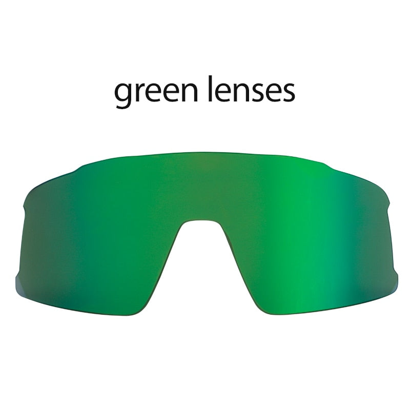 Men Polarized Sunglasses Green lens 3 lens