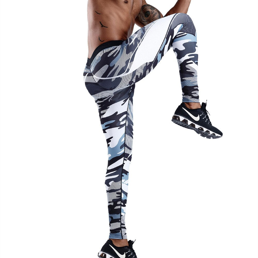 Men Gym Fitness Sport Leggings